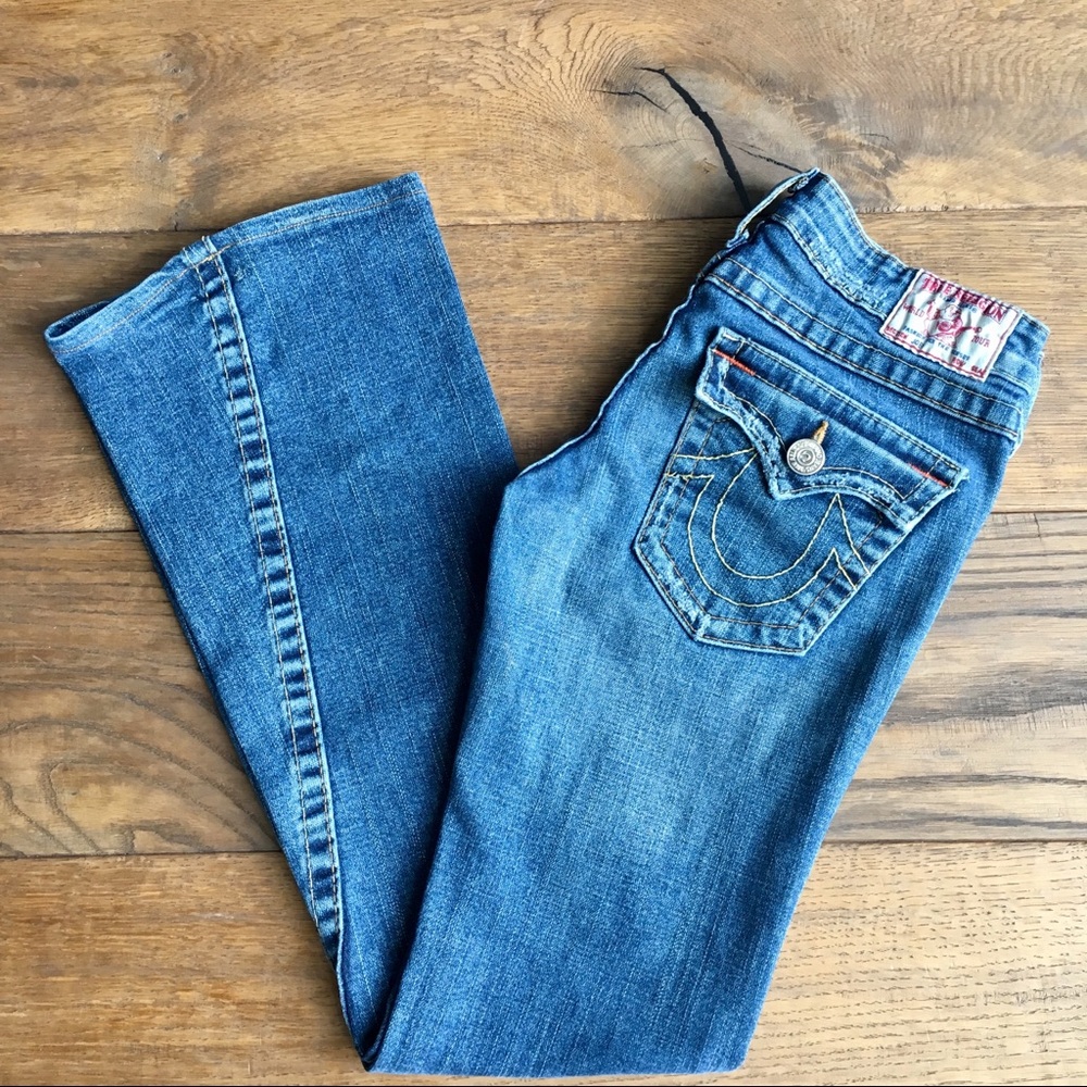 GUC True Religion Denim, Joey, Flared Distressed
